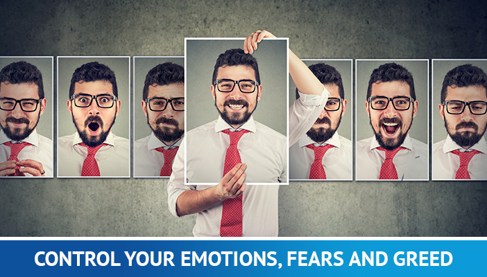 forex trucs en tips, beheers uw emoties, angsten en hebzucht
