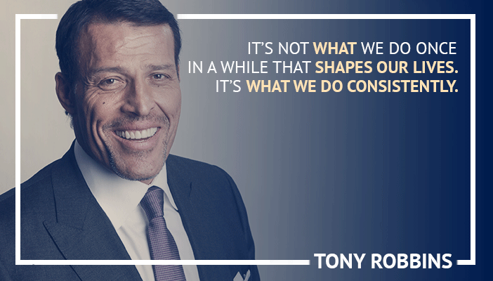 Inspirerende handelskurser av Tony Robbins