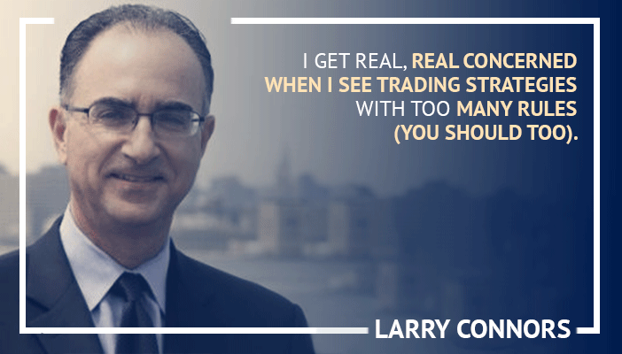 Navdihujoče trgovalne ponudbe Larryja Connorsa