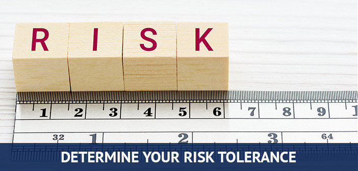 določite svojo toleranco za tveganje