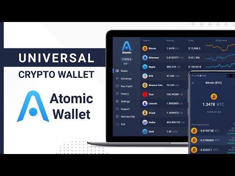 Atomic Cryptocurrency Wallet