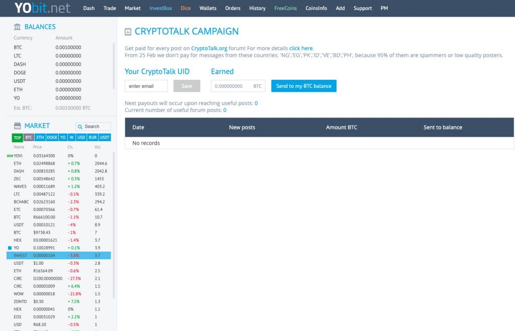 CryptoTalk-campagnepagina