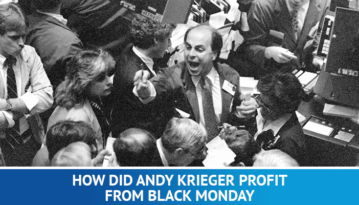 kako Andy Krieger profitira od črnega ponedeljka