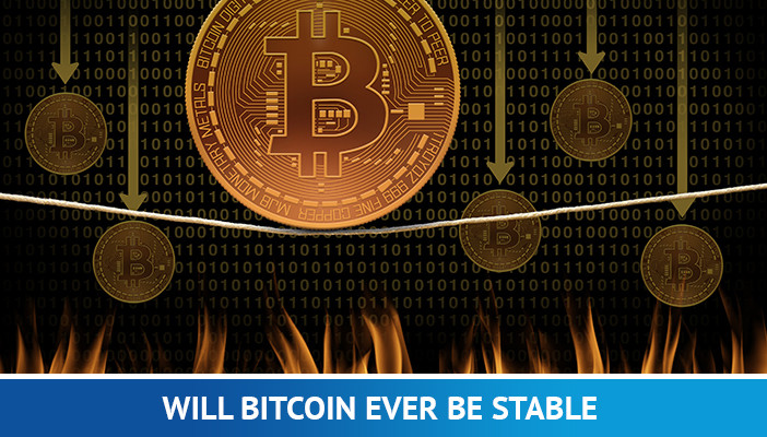 bude cena bitcoinu stabilní, bitcoiny se vyvažují na tenkém drátu