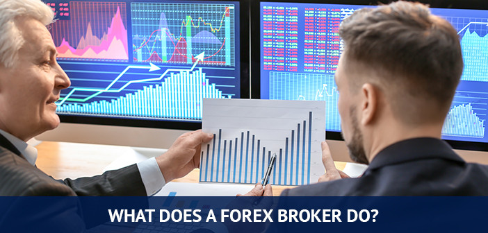 co dělá forex broker