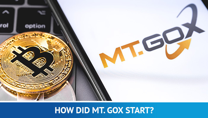 začetek Mt Gox, izmenjava bitcoinov