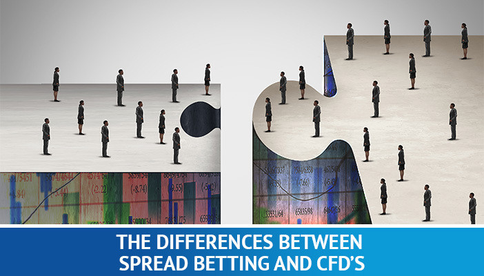 verschillen tussen gespreid gokken en CFD's