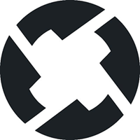 0x logotipas, zrx