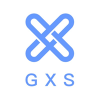 logotip gxchain, gxc