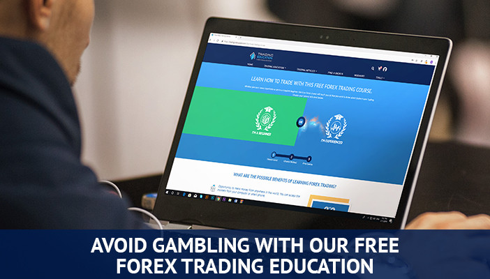 unngå gambling med vår forex trading utdannelse
