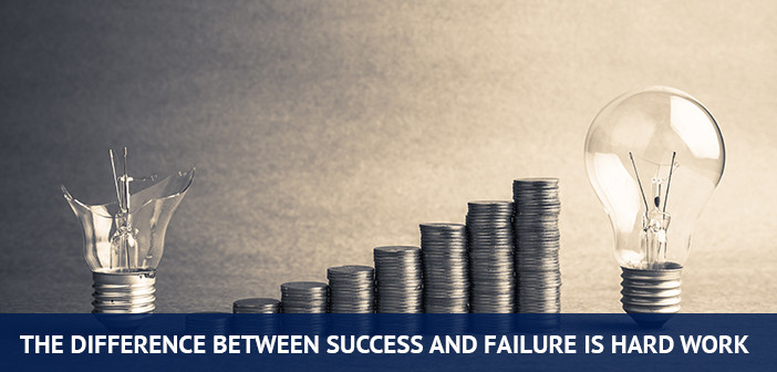 forskjell mellom suksess og fiasko i forex trading